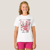 T-shirt Nous sommes parfaits ensemble (Devant entier)