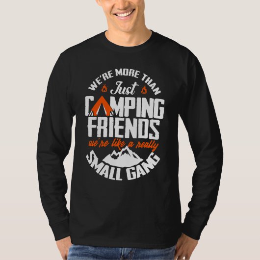 T-shirt Nous sommes plus que de simples amis de camping, n (Devant)