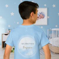 Nous sommes sur Cloud 9 Blue Big Brother Cute Baby