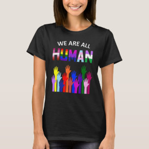 T-shirt Nous sommes tous des hommes LGBT Gay Rights Pride