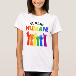 T-SHIRT NOUS SOMMES TOUS HUMAINS