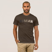 T-shirt Nous sommes tous humains (Devant entier)