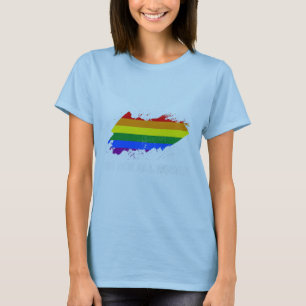 T-shirt Nous sommes tous humains LGBT Égalité Mois de sens