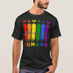 T-shirt Nous Sommes Tous Humains Lgbt Gay Rights Pride All