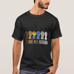 T-shirt Nous sommes tous humains Melanin Black History BLM