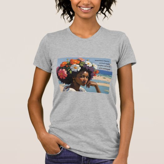 T-shirt Nous sommes tous un peu décharnés - Drôle (Devant)