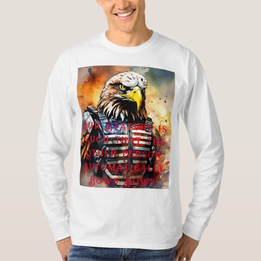 T-shirt Nous sommes un peu différents - Bold Statement T-S (Devant)