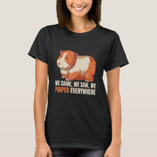 T-shirt Nous Sommes Venus Nous Avons Vu Nous Avons Posé Pa
