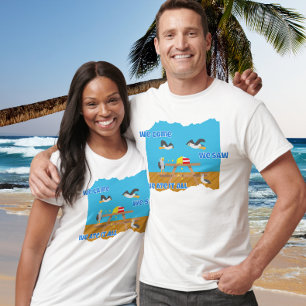 T-shirt Nous sommes venus Nous avons vu Nous avons tout ma