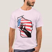 T-shirt Nous sommes Wisconsin (Devant)