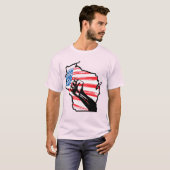 T-shirt Nous sommes Wisconsin (Devant entier)