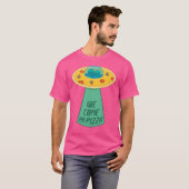T-shirt Nous Venons À Pizza (Devant entier)