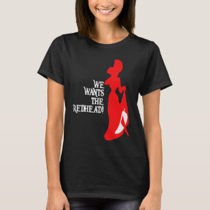 T-shirt Nous veut le roux roux de pièce en t de Hanes