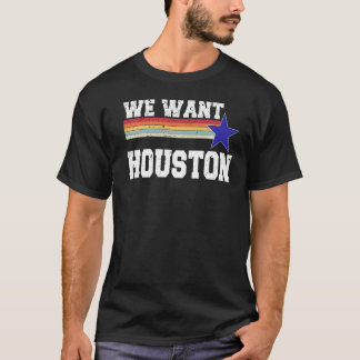 T-shirt NOUS VOULONS HOUSTON Vintage Nous voulons Houston