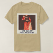 T-shirt Nous voulons nettoyer la rousse (Design devant)