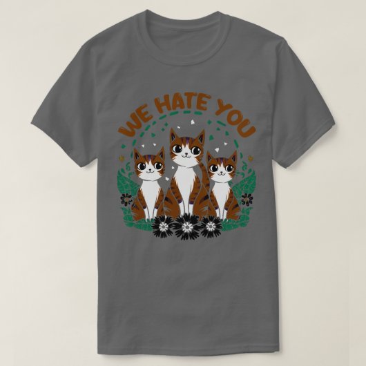 T-shirt nous vous haïssons (Design devant)