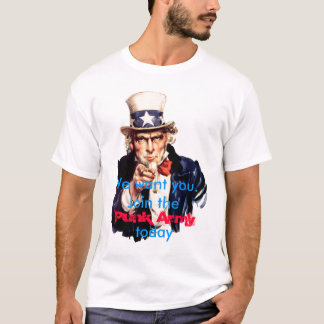 T-shirt Nous vous voulons joignons l'armée punk
