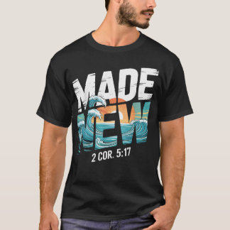 T-shirt Nouveau Baptême Chrétien Pour Jeunes