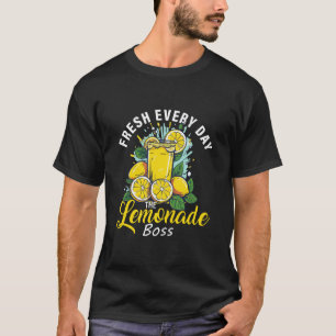 T-shirt Nouveau Chaque Jour Le Patron De Lemonade