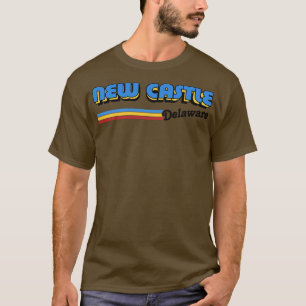 T-shirt Nouveau Château Delaware Style Rétro Design