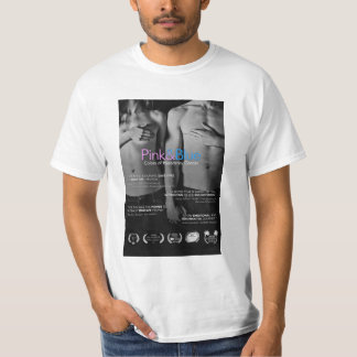 T-shirt Nouveau ! Chemise rose et bleue w/quotes de film