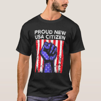 T-shirt Nouveau citoyen américain Citoyenneté américaine 4