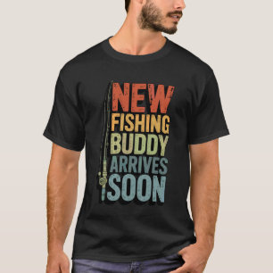 T-shirt Nouveau compagnon de pêche arrive bientôt