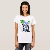 T-shirt Nouveau contrat vert (Devant entier)
