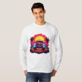 T-shirt Nouveau design de conduite automobile (Devant entier)