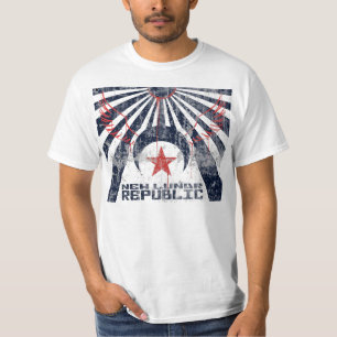 T-shirt Nouveau drapeau lunaire de République