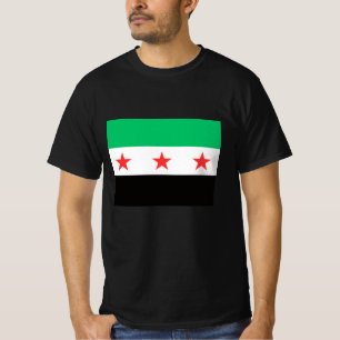 T-shirt Nouveau drapeau syrien Syrie liberté après la révo