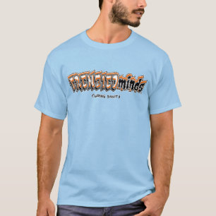 T-shirt Nouveau-et-Amélioré ! Dos orange et fou de