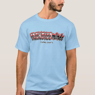 T-shirt Nouveau-et-Amélioré ! Dos rouge et fou de