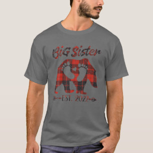 T-shirt Nouveau grand Baby shower d'ours de soeur Chris