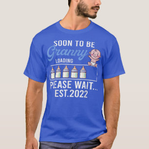 T-shirt Nouveau Grand-Mère, Bébé Garçon Grossesse Bientôt