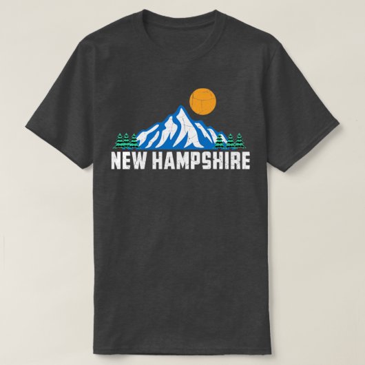 T-SHIRT NOUVEAU HAMPSHIRE12 (Design devant)
