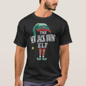 T-shirt Nouveau Jack Swing Elf Noël Groupe Noël Noël Noël  (Devant)