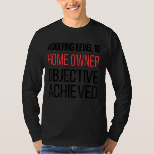 T-shirt Nouveau ménage propriétaire Maison neuve
