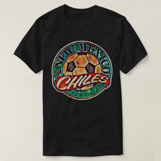 T-shirt Nouveau-Mexique Chiles Soccer (Design devant)