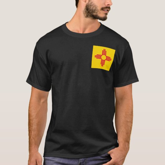 T-shirt Nouveau-Mexique État Drapeau (Devant)
