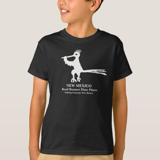 T-shirt Nouveau-Mexique Petroglyph Road Runner (Devant)