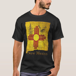 T-shirt Nouveau-Mexique Terre D'Enchantement Roadrunner Yu