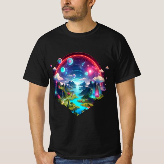 T-shirt nouveau monde (Devant)