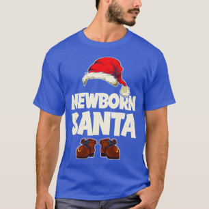 T-shirt Nouveau-né Père Noël Funny Noël Père Noël 1
