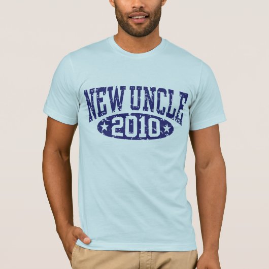 T-shirt Nouveau oncle 2010 (Devant)