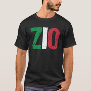 T-shirt Nouveau Oncle Italien Zio Fier Italien Américain U