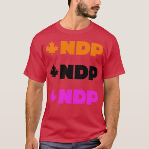 T-shirt Nouveau Parti Démocratique Nouveau Parti NPD Pack
