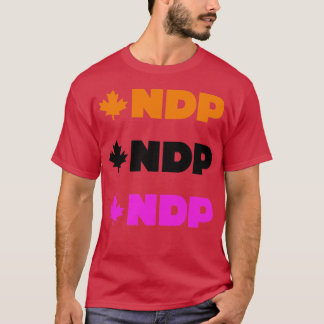T-shirt Nouveau Parti Démocratique Nouveau Parti NPD Pack 