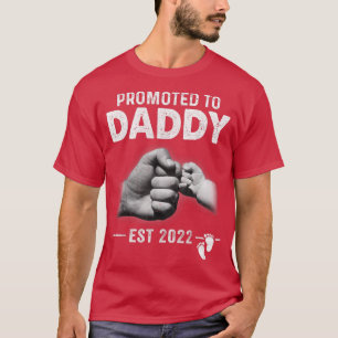 T-shirt Nouveau Père Bientôt Promu À Papa 2022