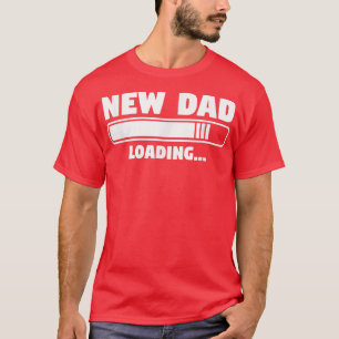 T-shirt Nouveau père Chargement Genre Révéler Grossesse An